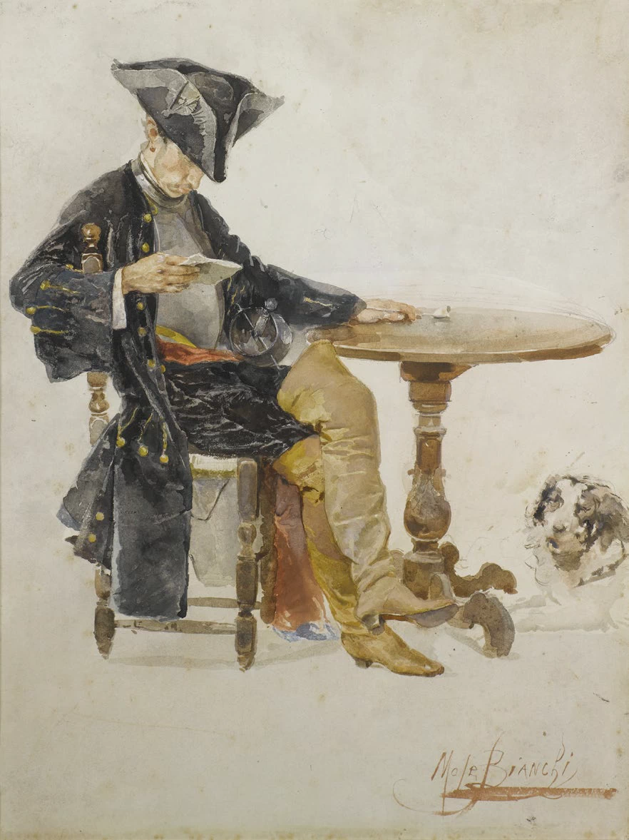 Studio (Gentiluomo seduto) - Galleria d’Arte Moderna, Milano